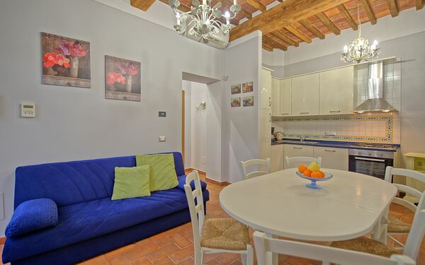 Accommodatie Flavia 4: Keuken, Lunchroom, Woonkamer