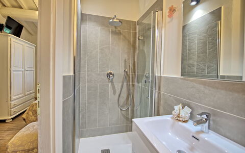 Accommodatie Fornace 1: Badkamer