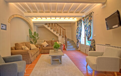 Accommodatie Fienile: Woonkamer