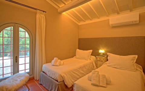 Accommodatie Fienile: slaapkamer