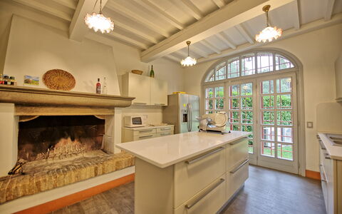 Accommodatie Padronale: Keuken