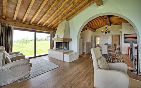 Accommodatie Marcello: Woonkamer