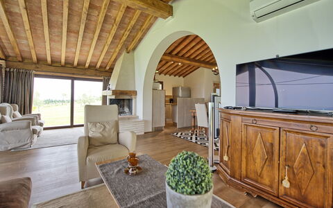 Accommodatie Marcello: Woonkamer