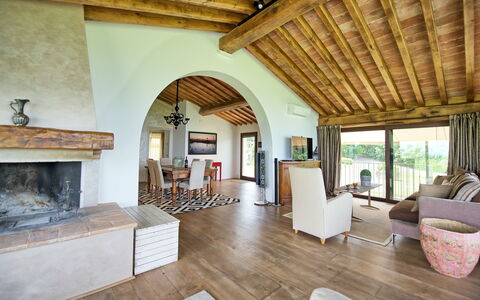 Accommodatie Marcello: Lunchroom, Woonkamer