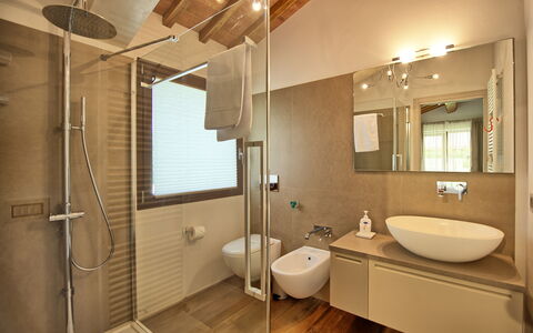 Accommodatie Marcello: Badkamer