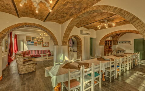 Accommodatie Padronale: Lunchroom