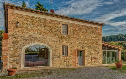 Accommodatie Padronale: Buitenkanten, Tuin