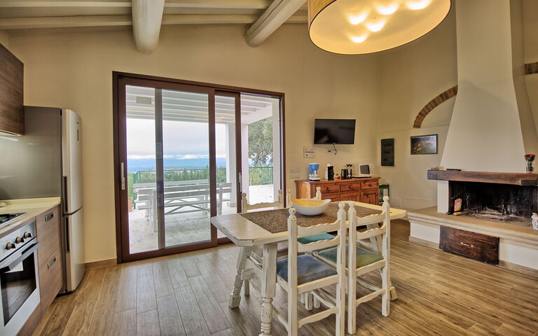 Accommodatie Fornace 2: Keuken, Lunchroom, Woonkamer