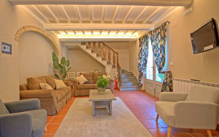 Accommodatie Fienile: Woonkamer
