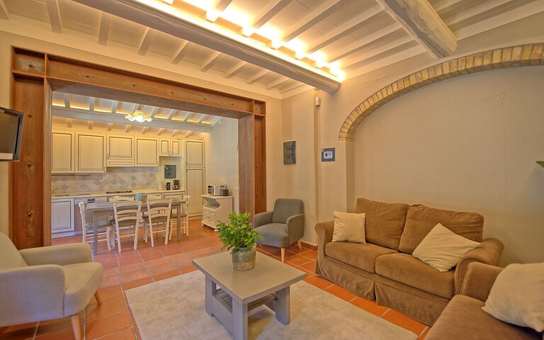 Accommodatie Fienile: Woonkamer