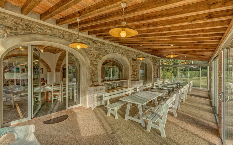 Accommodatie Padronale: Lunchroom