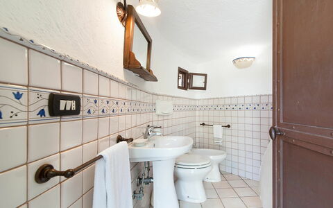 Accommodatie Tia Pool: Badkamer