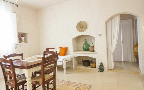 Accommodatie Tia Ranch 3: Keuken, Lunchroom, Woonkamer