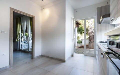 Accommodatie Cotriero Crystal: Hoofdingang, Keuken