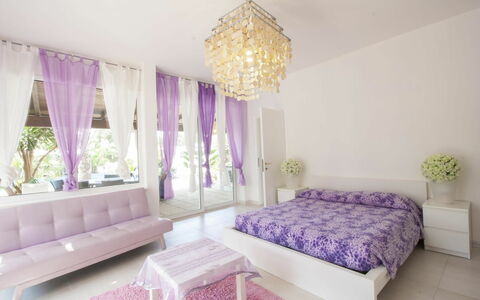 Accommodatie Cotriero Crystal: slaapkamer