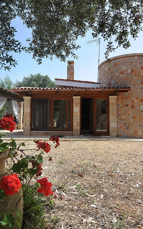Villa Serena Maria: Balkon / terras / patio, Buitenkanten, Buitenshuis