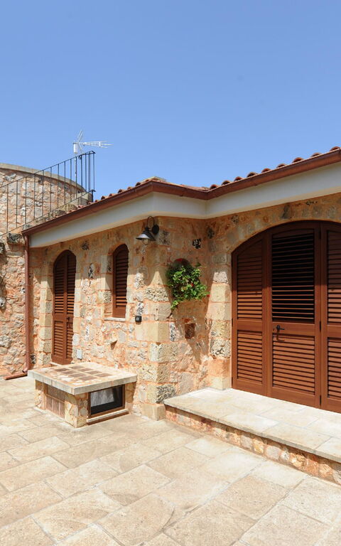 Villa Serena Maria: Balkon / terras / patio, Buitenkanten, Buitenshuis