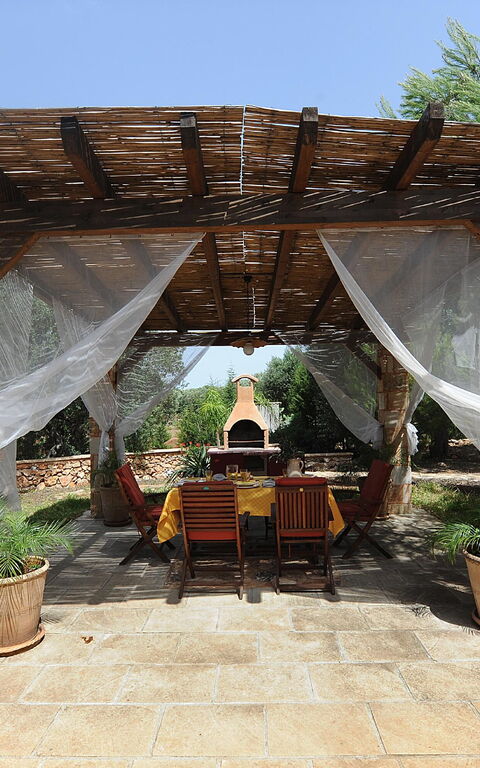 Villa Serena Maria: Balkon / terras / patio, Buitenkanten, Buitenshuis