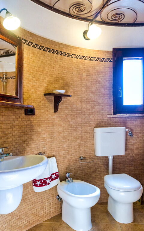 Villa Serena Maria: Badkamer