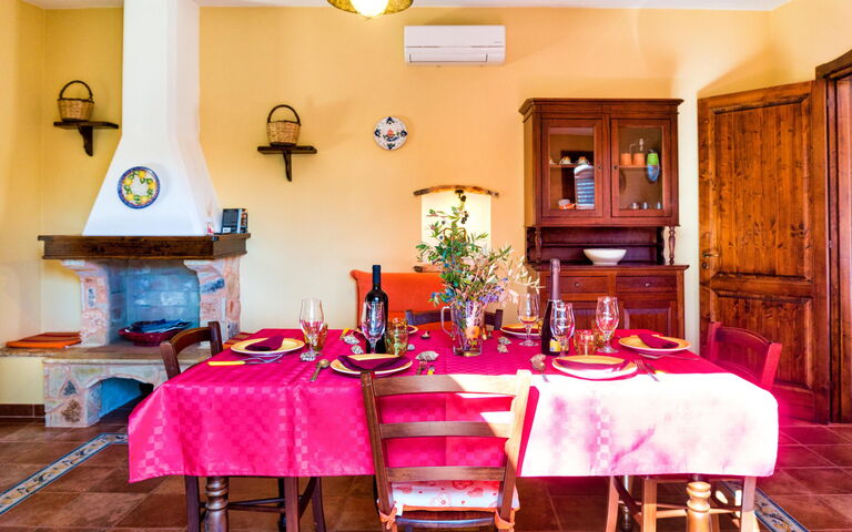 Villa Serena Maria: Lunchroom