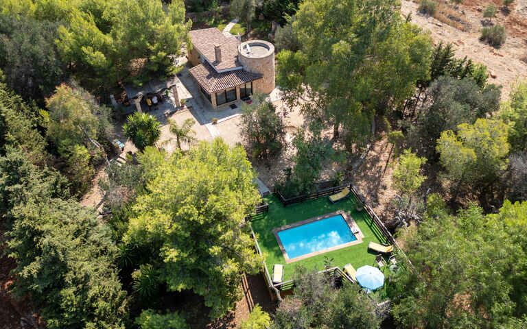 Villa Serena Maria: Keer bekeken, Tuin, zwembad
