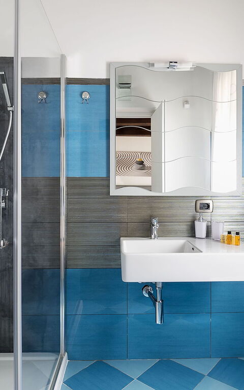 Villa Agorà: Badkamer