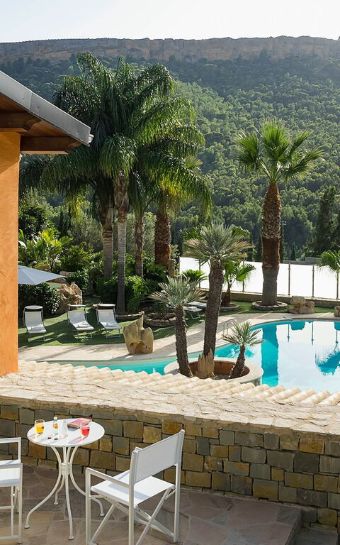 Villa Agorà: Buitenshuis, Tuin