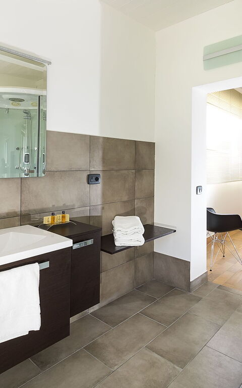 Villa Agorà: Badkamer