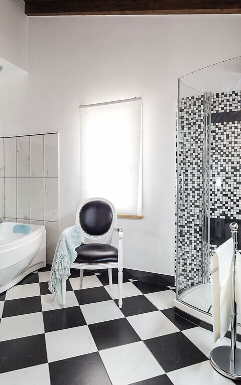 Villa Agorà: Badkamer