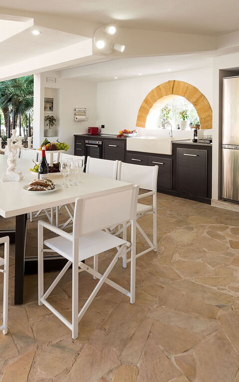 Villa Agorà: Buitenshuis, Keuken