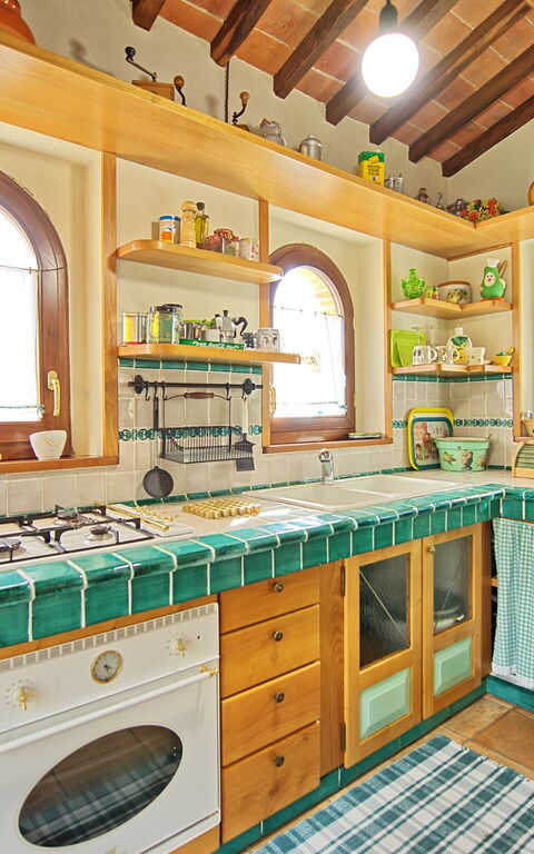 Villa Poggiospinoso: Keuken