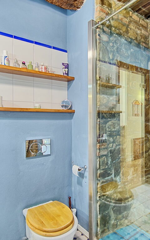 Villa Poggiospinoso: Badkamer