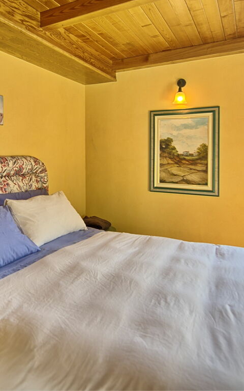 Villa Poggiospinoso: slaapkamer