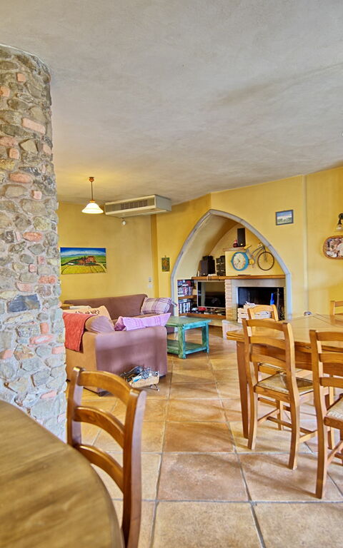 Villa Poggiospinoso: Gemeenschappelijke ruimte, Lunchroom