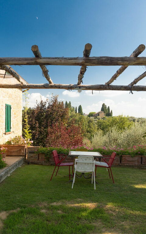 Villa Poggiospinoso: Tuin