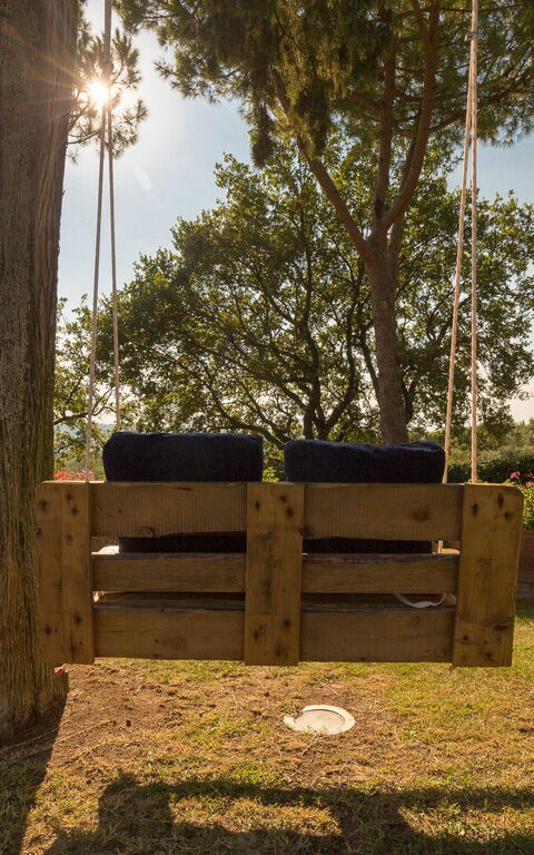 Villa Poggiospinoso: Tuin