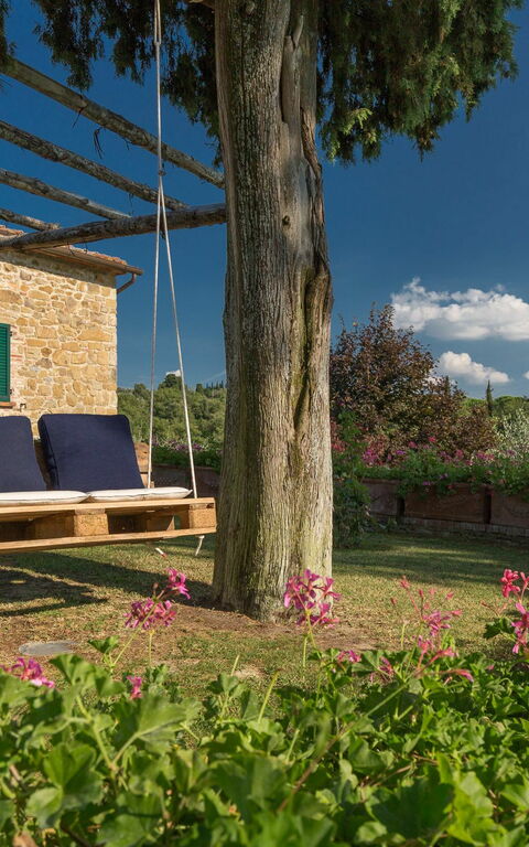 Villa Poggiospinoso: Tuin