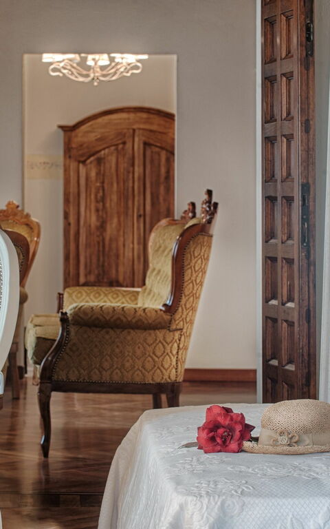 Tenuta Cambiano: slaapkamer