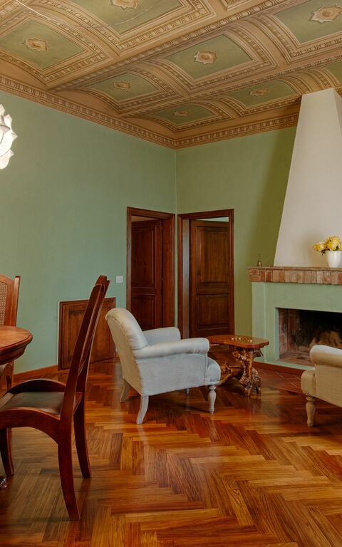 Tenuta Cambiano: Woonkamer