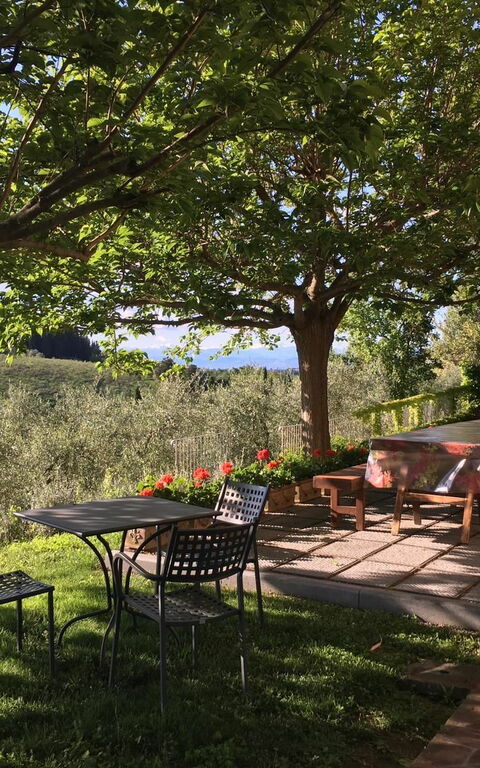 Tenuta Cambiano: Buitenshuis, Tuin, Voorzieningen