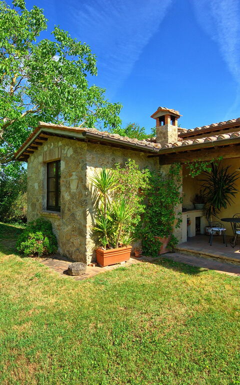 Villa Sarteano: Buitenkanten, Tuin