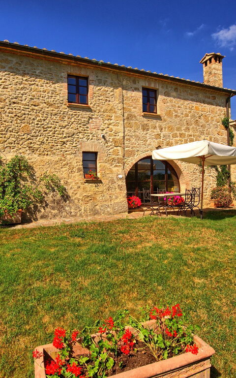 Villa Sarteano: Buitenkanten, Tuin