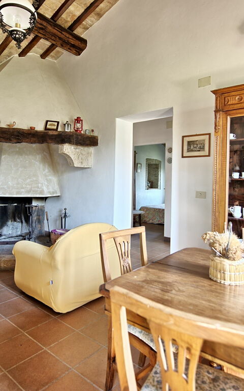 Villa Sarteano: Lunchroom, Woonkamer