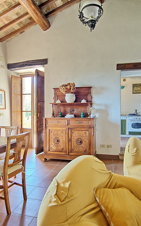 Villa Sarteano: Lunchroom, Woonkamer