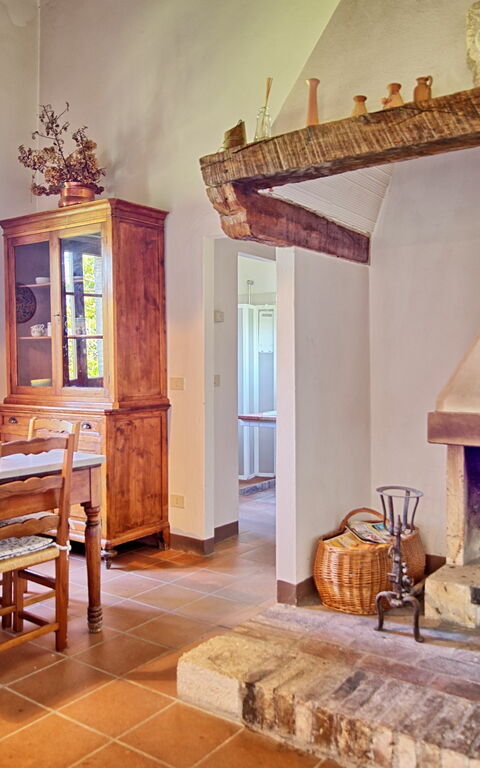 Villa Sarteano: Lunchroom, Woonkamer