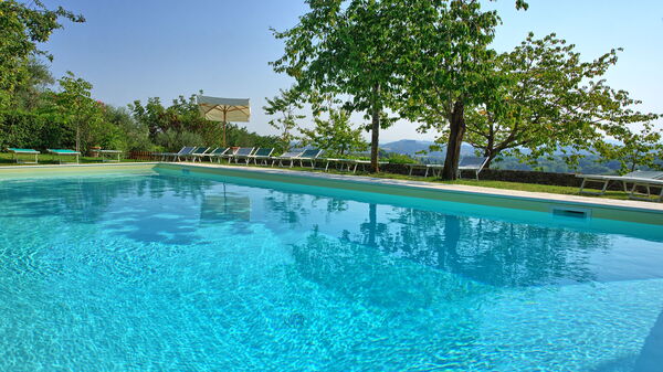 Villa Sarteano: zwembad