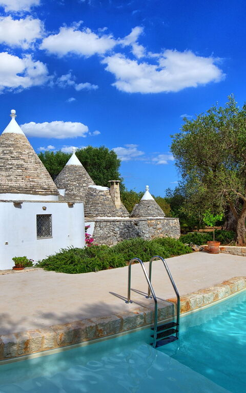 Trullo Pascarosa: zwembad
