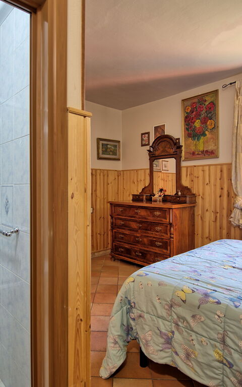 Villa Mario: Badkamer, slaapkamer