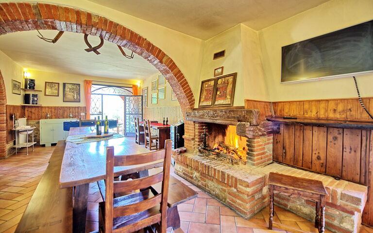 Villa Mario: Lunchroom, Woonkamer