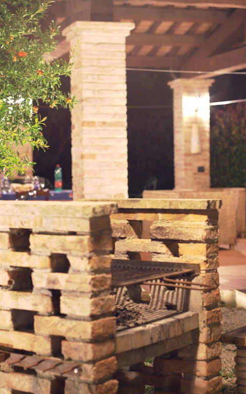 Casale Tiziano: Balkon / terras / patio, Buitenshuis